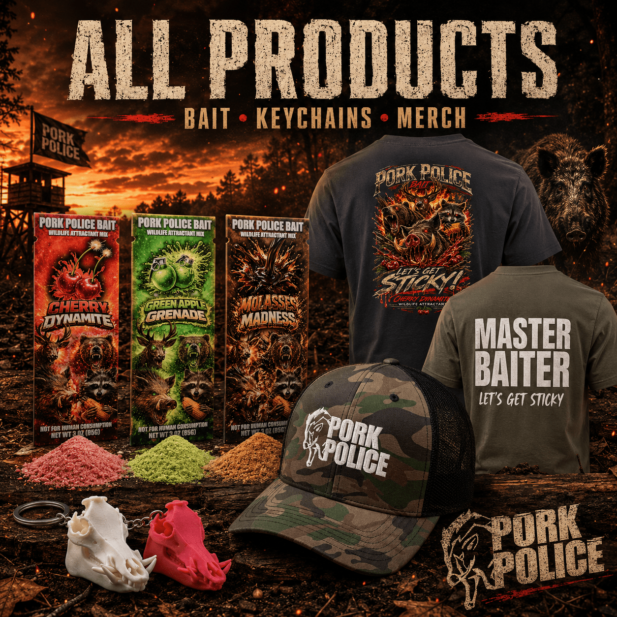 ALL PRODUCTS - Pork Police Bait