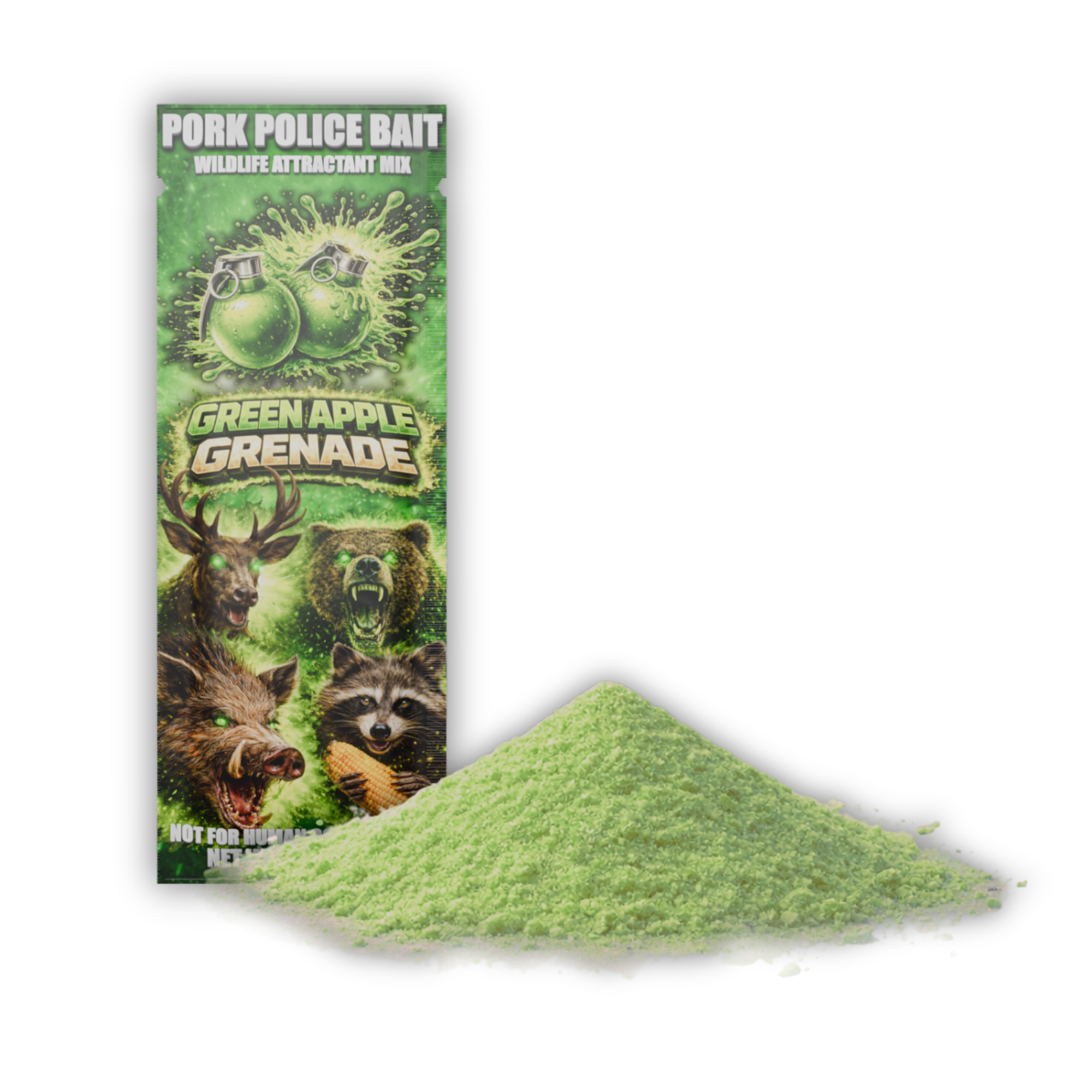 Green Apple Grenade Wildlife Attractant Mix