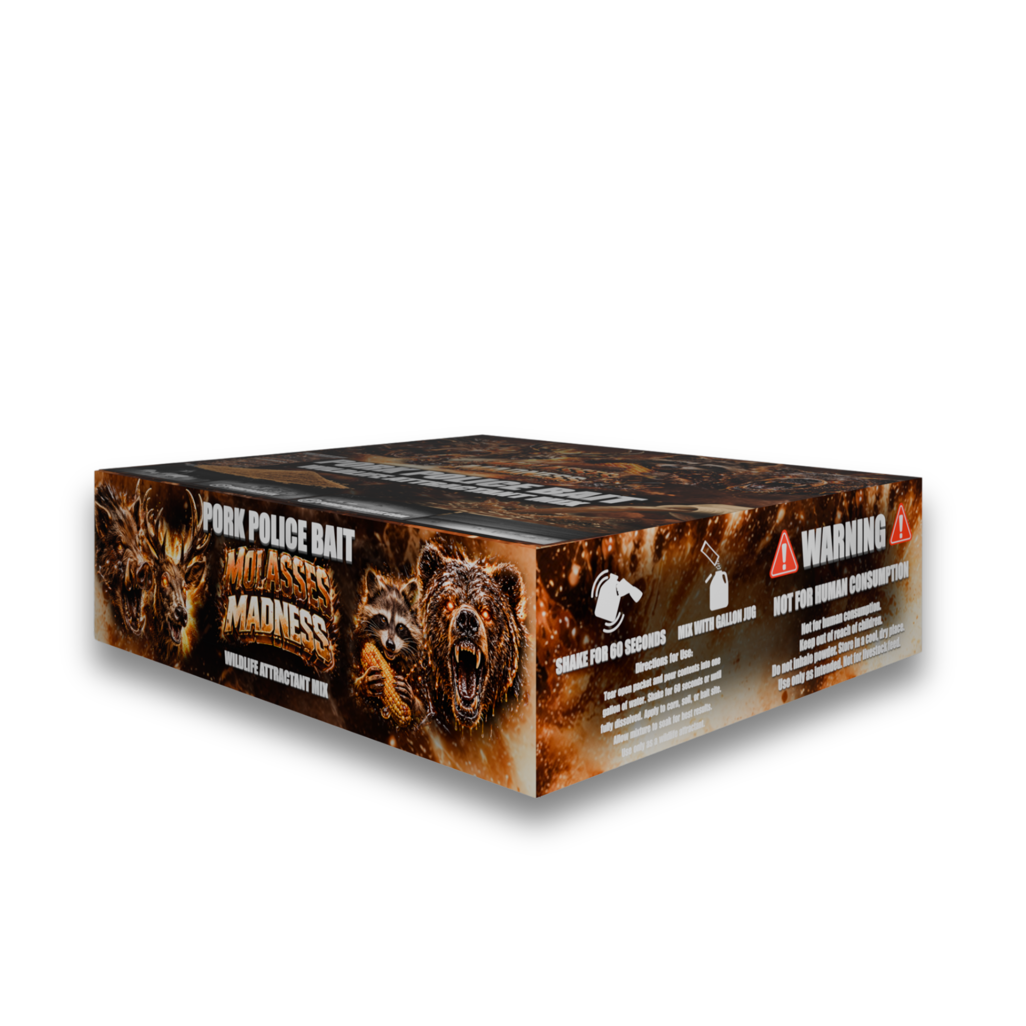 Molasses Madness Wildlife Attractant Mix | 15-Pack Bulk Box
