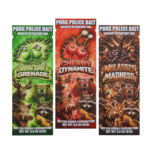 3-Flavor Wildlife Attractant Mix - Pork Police Bait
