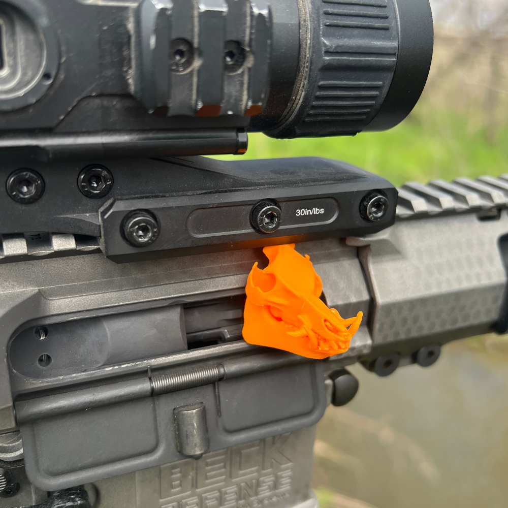 Hog Skull Chamber Flag