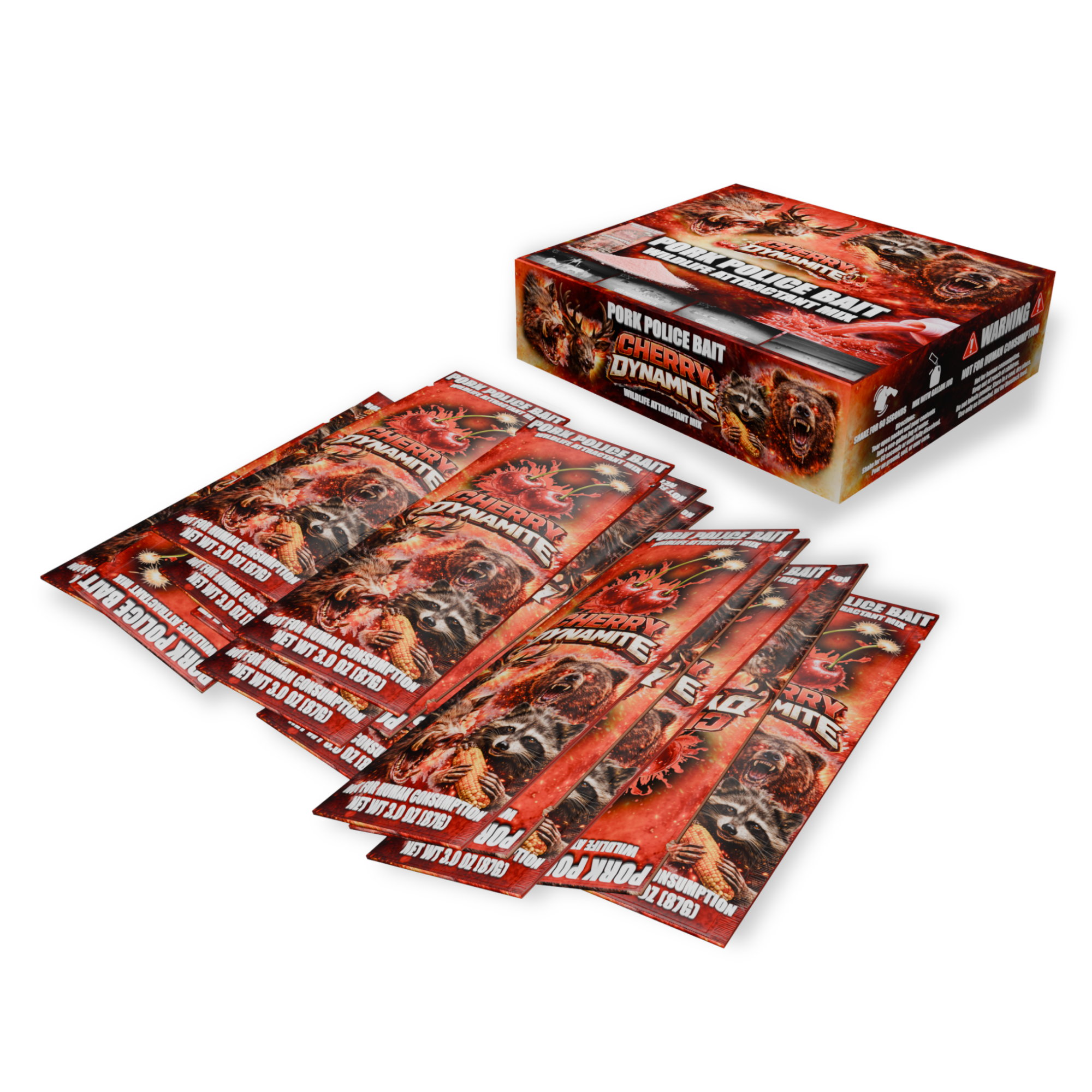 Cherry Dynamite Wildlife Attractant Mix | 15-Pack Bulk Box