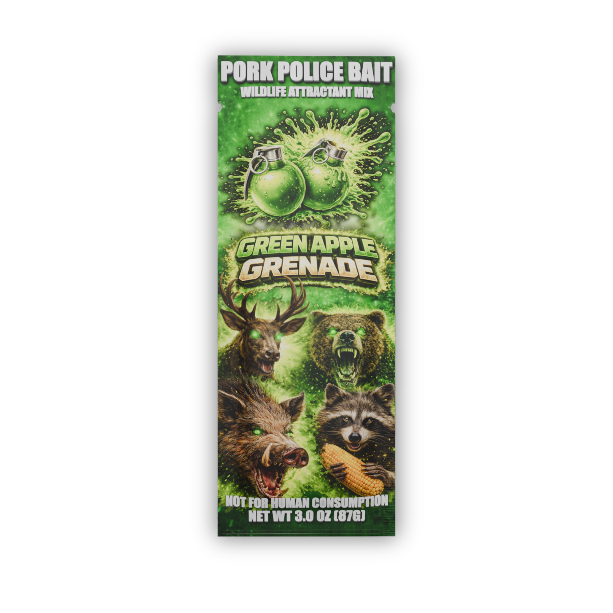 Green Apple Grenade Wildlife Attractant Mix