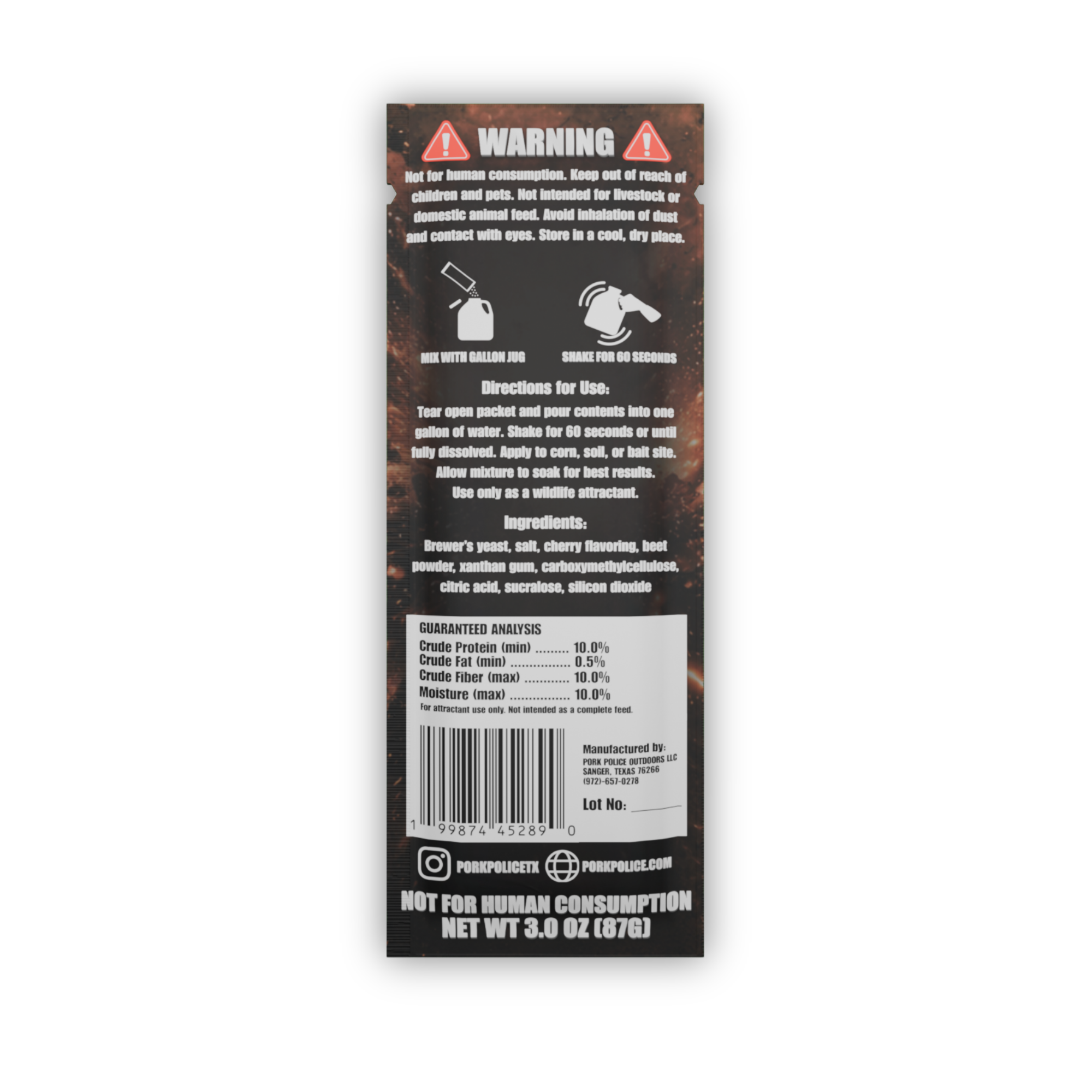 Molasses Madness Wildlife Attractant Mix