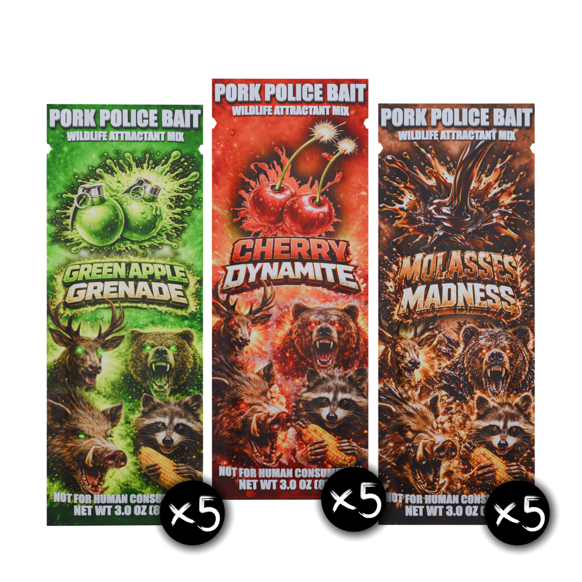 Wildlife Attractant Variety Pack | 15-Pack Combo Box