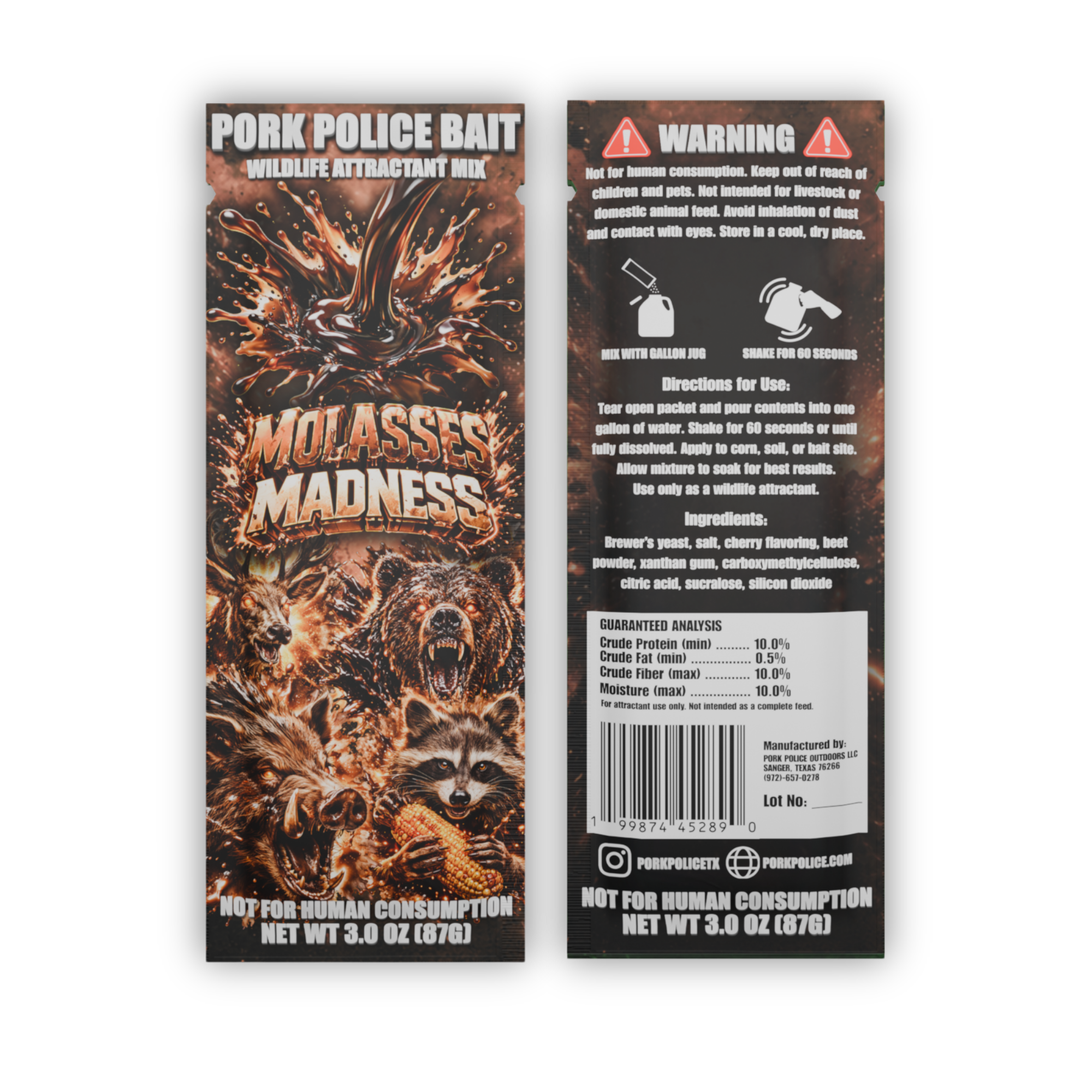 Molasses Madness Wildlife Attractant Mix