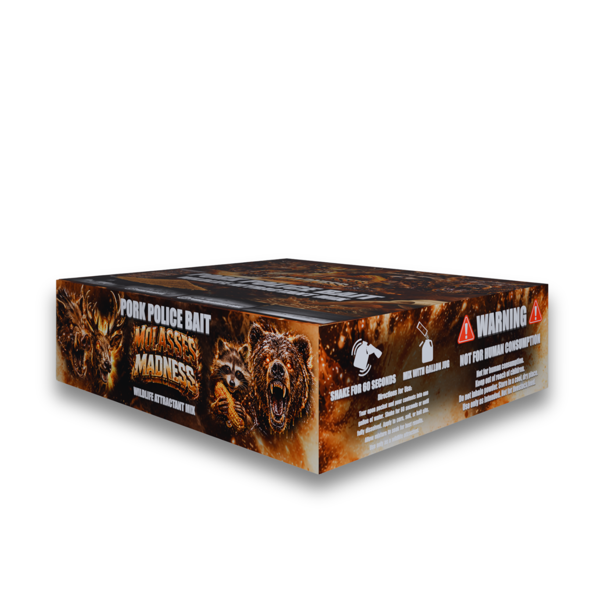 Molasses Madness Wildlife Attractant Mix | 15-Pack Bulk Box