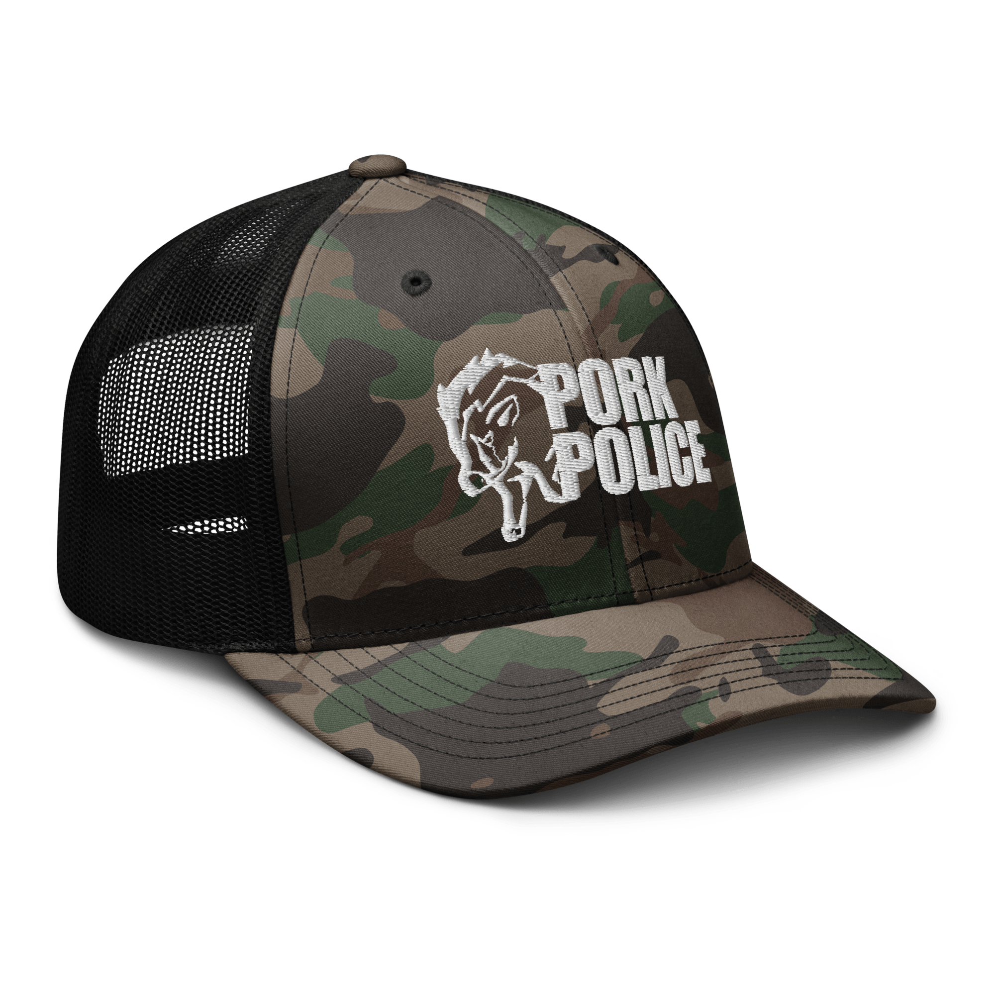 Camouflage Pork Police Hat - Pork Police Bait