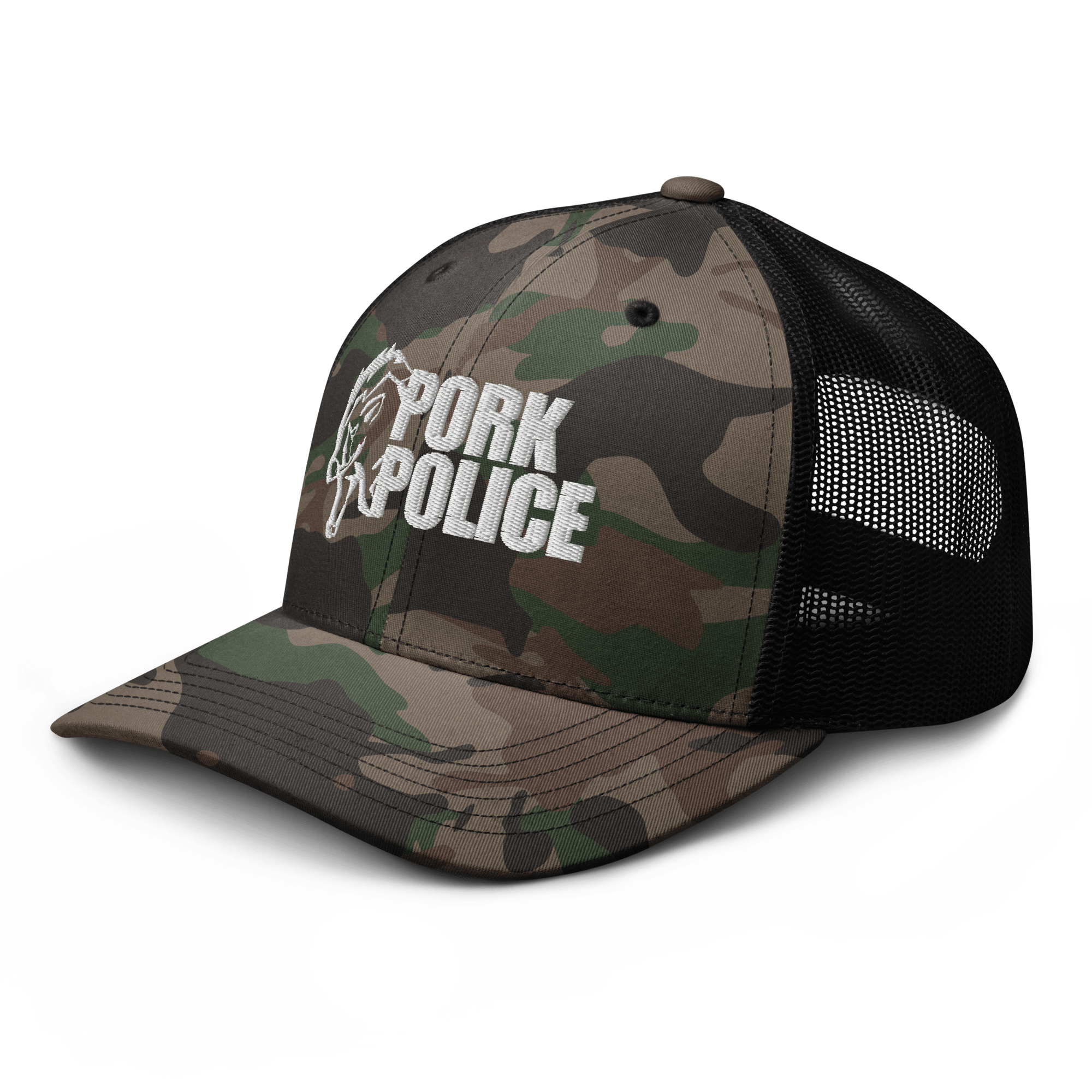 Camouflage Pork Police Hat - Pork Police Bait