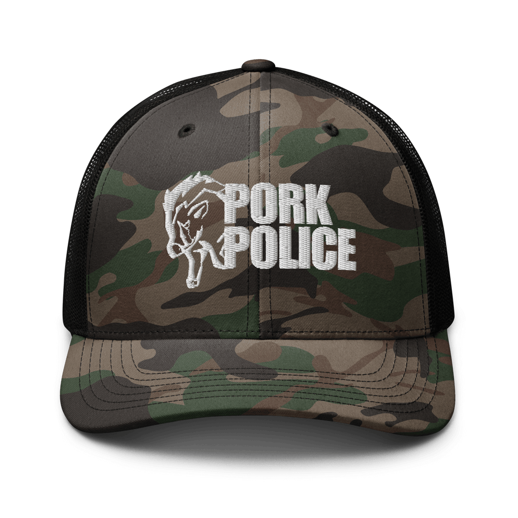 Camouflage Pork Police Hat - Pork Police Bait