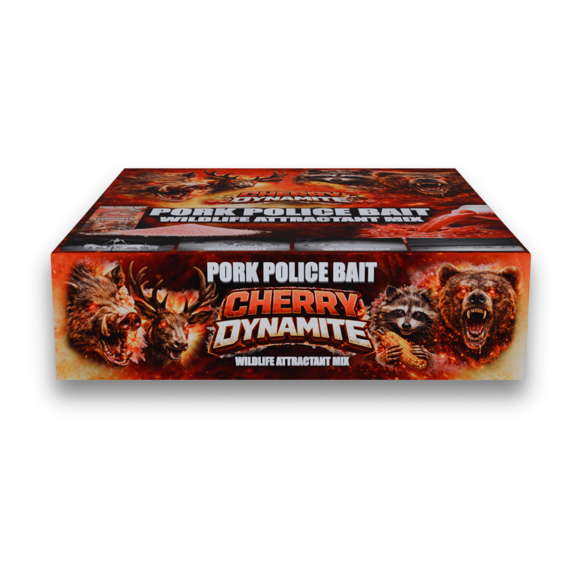 Cherry Dynamite Wildlife Attractant Mix | 15-Pack Bulk Box - *DEALER ONLY - Pork Police Bait